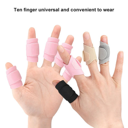5-Pack Adjustable Finger Straps for Pain Relief & Support - Nukindz